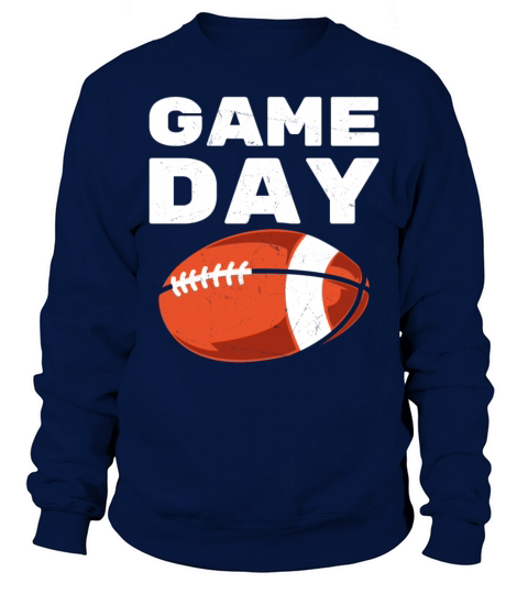 Vintage American Football Game Day Sweatshirt Unisex