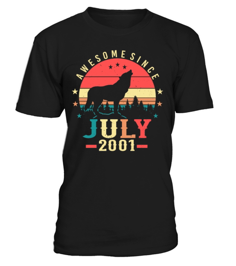 Birth Month July 2001 T-Shirt Unisex