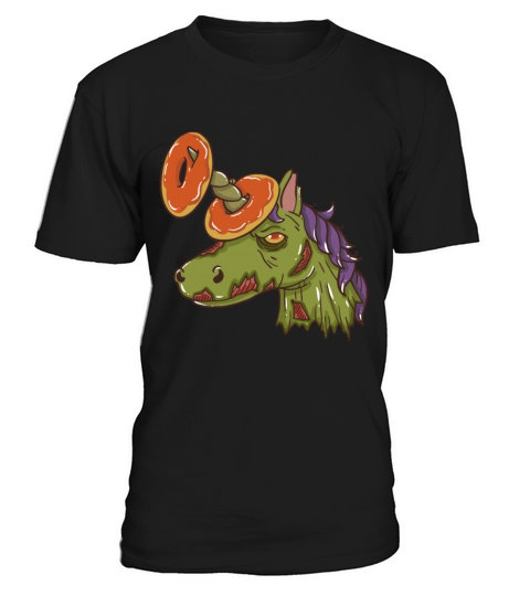 CREEPY HALLOWEEN ZOMBIE UNICORN WITH T-Shirt Unisex