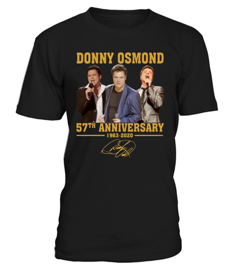 Donny Osmond 57th anniversary 1963 2020 signature shirt T-Shirt Unisex