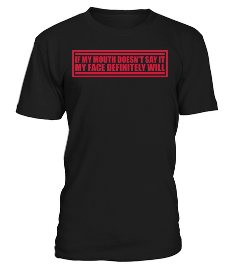 my face definitely will T-Shirt Unisex