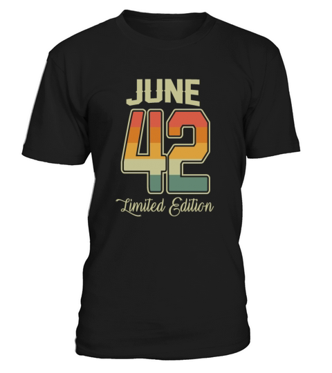 Vintage 80th Birthday June 1942 Sports Gift T-Shirt Unisex