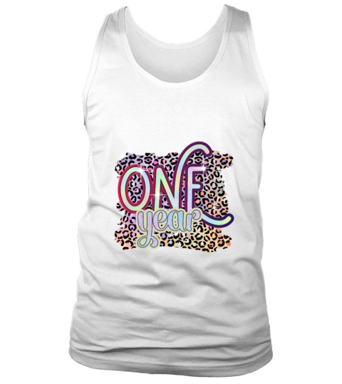 1 One Year Funny Baby Birthday Gift Design Tank Top Unisex