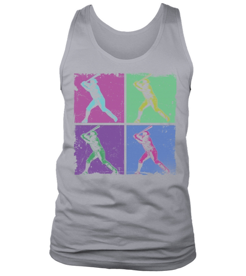 Baseball Fan Retro Vintage Batter Tank Top Unisex