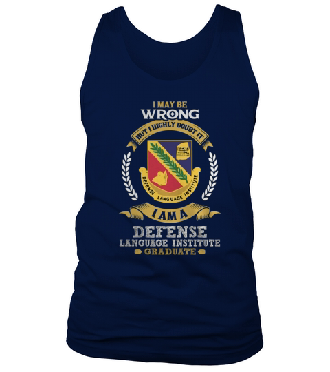 Defense Language Institute Tank Top Unisex