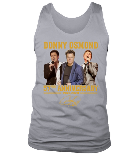Donny Osmond 57th anniversary 1963 2020 signature shirt Tank Top Unisex