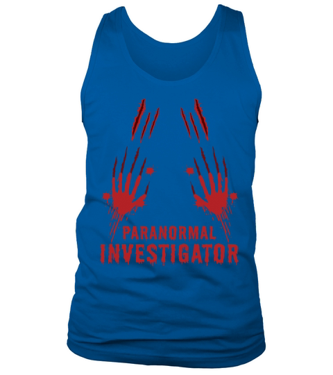 Ghost Hunting Paranormal Investigator Tank Top Unisex