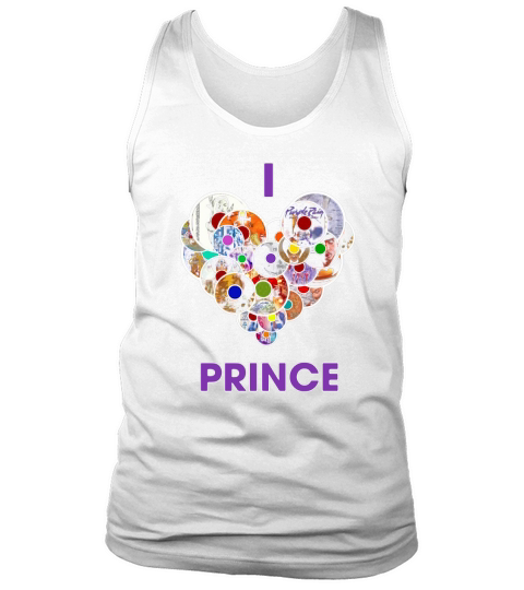 I love prince CD shirt Tank Top Unisex