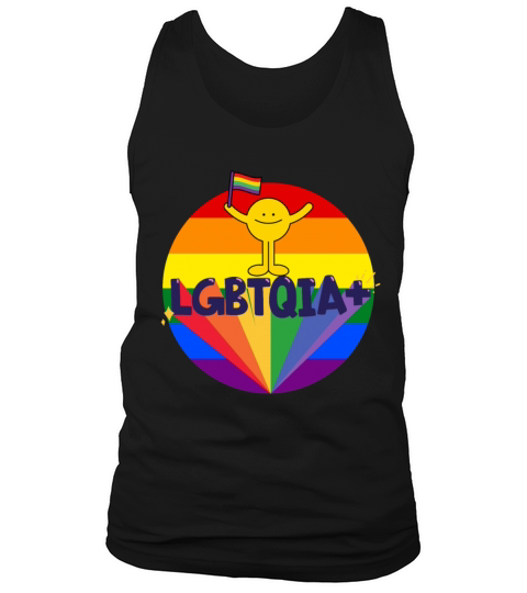 LGBTQIA flag color - Pride quote lgbt community Tank Top Unisex