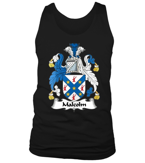 Malcolm Family Crest Scottish Family Crests - Ladies Flowy Tank Tank Top Unisex