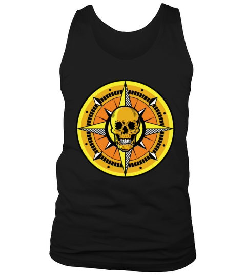 Pirate Compass Captain Gift Tank Top Unisex