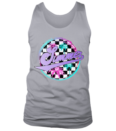 Retro Vintage Summer Beach Vibes Fun Summer Tank Top Unisex