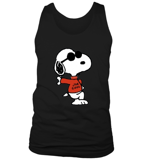 The Peanuts - Snoopy Joe Cool - T Shirt Tank Top Unisex