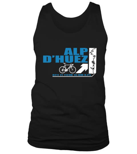 Tour De France Alp DHuez Cycling Tank Top Unisex