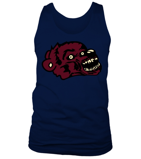 undead face head zombie blood horror halloween sca Tank Top Unisex