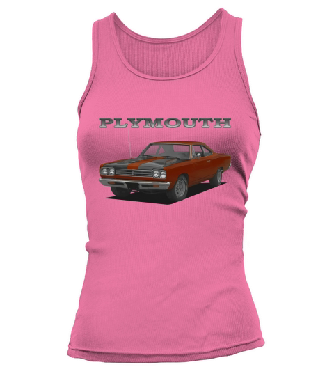 1969 Plymouth Road Runner Brown Tank top Woman