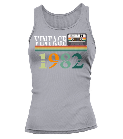 1982 Vintage Vintage Retro Birthday Gift Tank top Woman