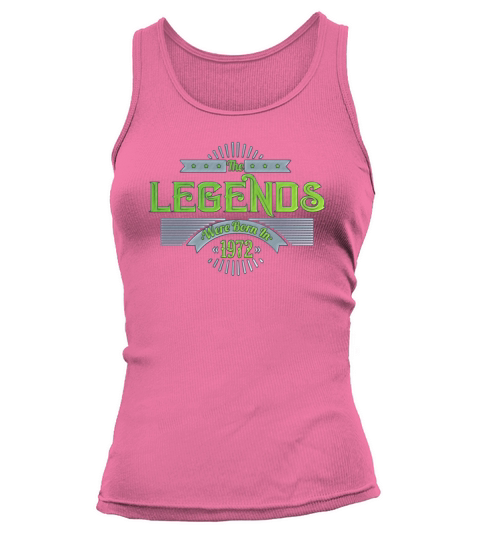 50th Birthday Born Vintage 1972 Tank top Woman
