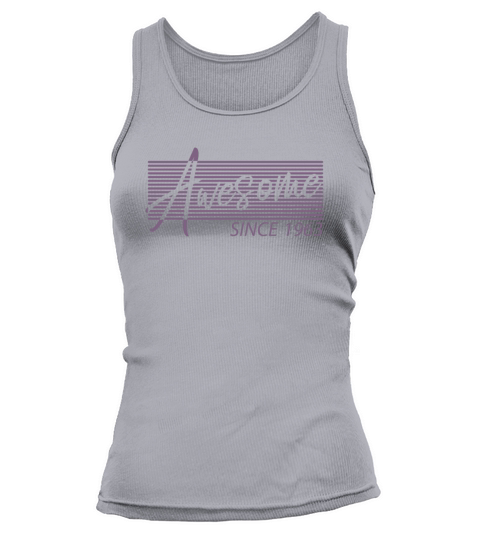 Awesome Since 1963 Birthday Vintage Gifts Retro St Tank top Woman