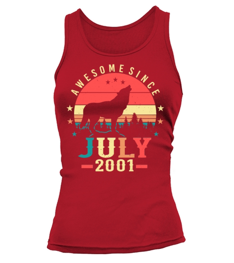 Birth Month July 2001 Tank top Woman