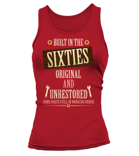 Built In The 60s Original And Unrestored Tank top Woman