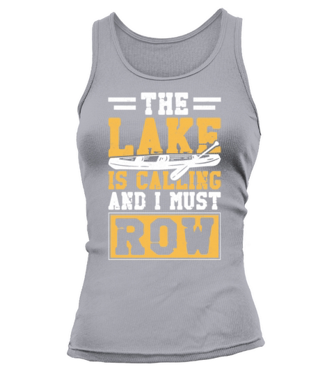 Canoe Canoeing Vintage The Lake Is Tank top Woman