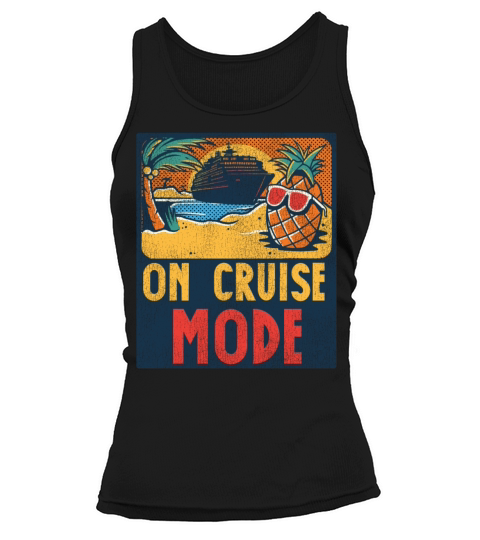 Cruise Ship Vacation Vintage On Tank top Woman