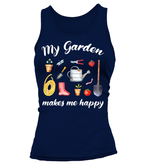 Garden Quote Hobby Gardener Gift Idea Tank top Woman