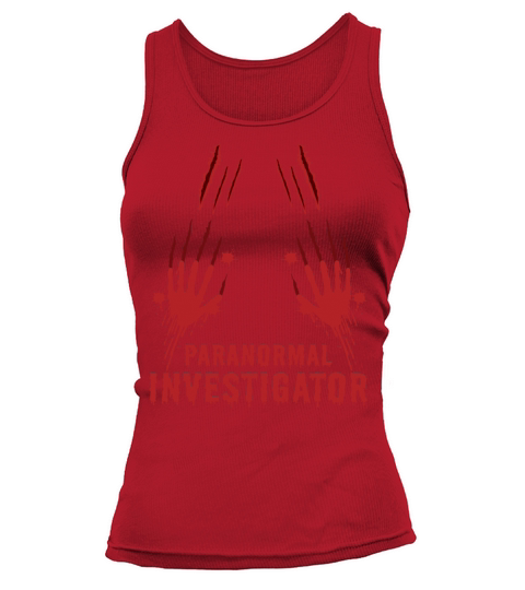 Ghost Hunting Paranormal Investigator Tank top Woman