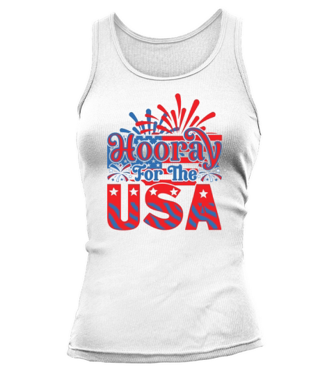 Hooray for the usa Tank top Woman