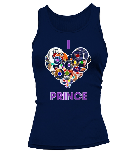I love prince CD shirt Tank top Woman