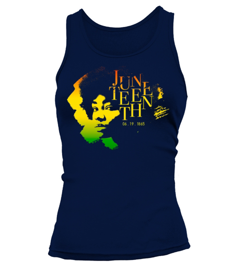 Juneteenth Scribble Black History June 19 Vintage Tank top Woman