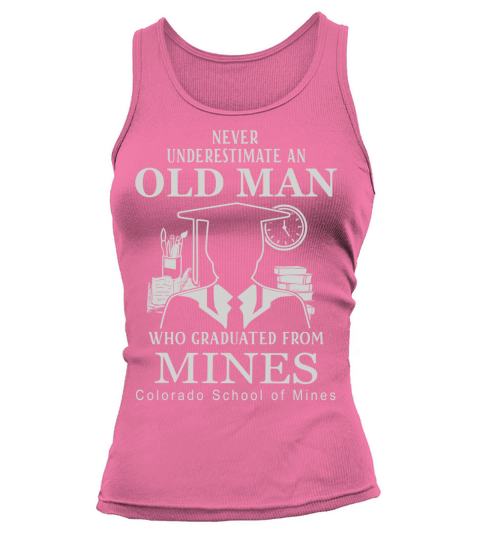 Man graduated from Colorado School of Mines Tank top Woman