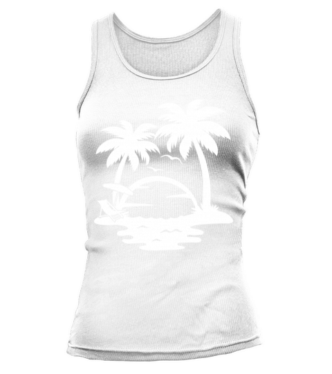 palm trees Tank top Woman