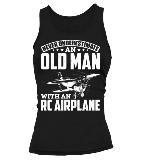 RC Aircraft Dad Funny Men RC Pilot Father Tank top Woman