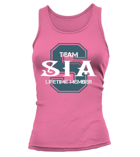 SIA Shirts - Team SIA Lifetime Member Name Shirts Tank top Woman