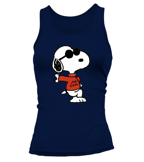 The Peanuts - Snoopy Joe Cool - T Shirt Tank top Woman