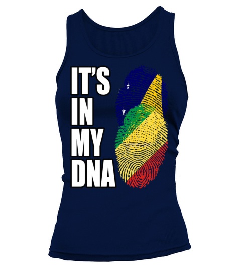 Tokelauan And Congolese Republic Mix Heritage DNA Tank top Woman