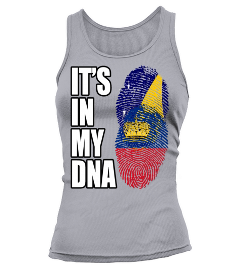 Tokelauan And Liechtensteiner Mix Heritage DNA Fla Tank top Woman