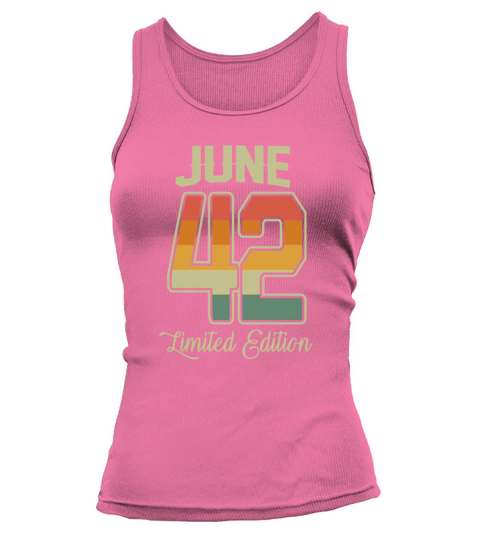 Vintage 80th Birthday June 1942 Sports Gift Tank top Woman