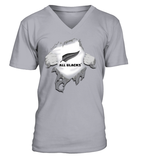 ALL BLACKS SHIRT T-Shirt V-Neck T-shirt