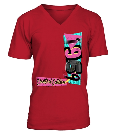 Birth year 1969 birthday 80s 90s Limited Edition V-Neck T-shirt