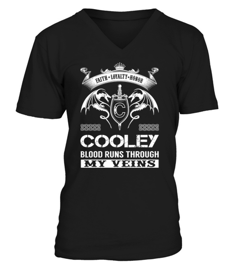 COOLEY Last Name, Surname Tshirt V-Neck T-shirt