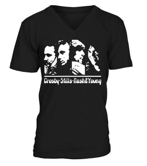 CSNY Fan V-Neck T-shirt