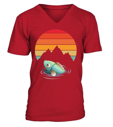 Fishing Is My Passion Fathers Day Gifts Idea V-Neck T-shirt