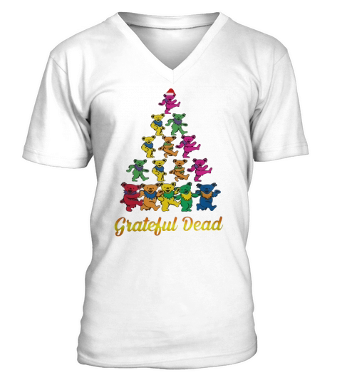 Grateful dead bears shirt V-Neck T-shirt