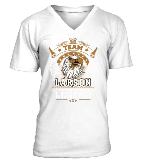 LARSON TEAM LEGEND, LARSON TSHIRT V-Neck T-shirt