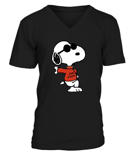 The Peanuts - Snoopy Joe Cool - T Shirt V-Neck T-shirt