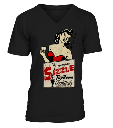 Vintage Dive Bar Deluxe V-Neck T-shirt