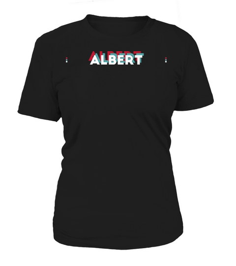 Albert Name - Funny Name Albert 80s theme Women's T-Shirt